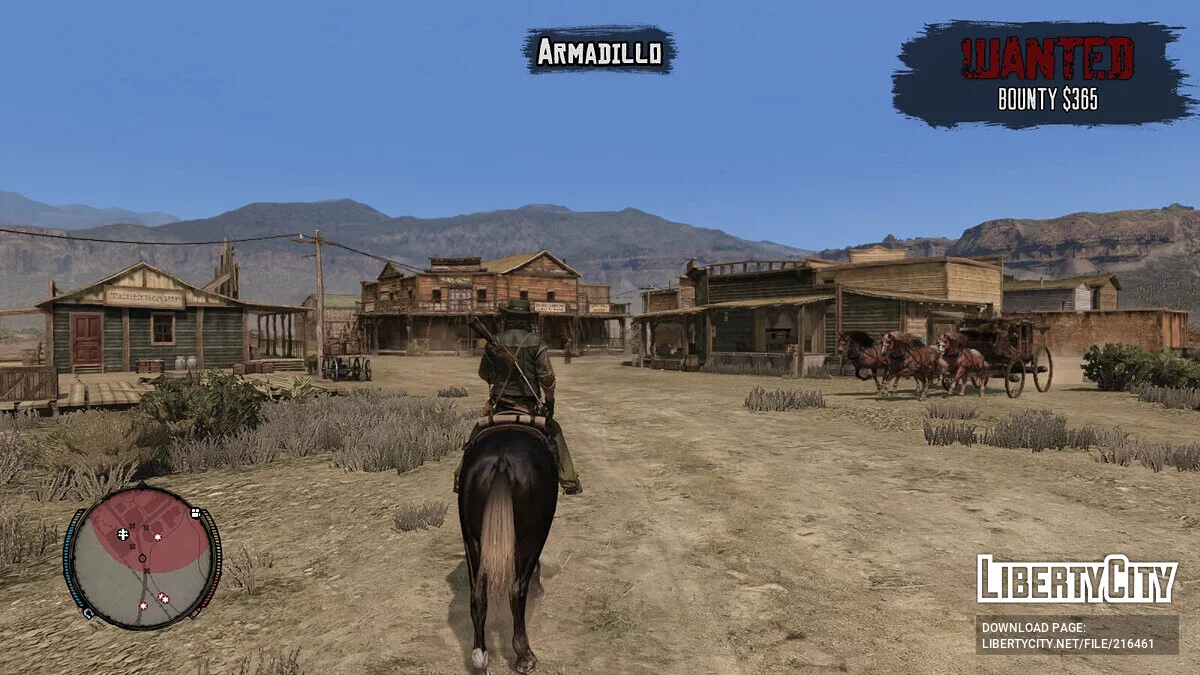 Улучшенная мини-карта / Red Dead Redemption