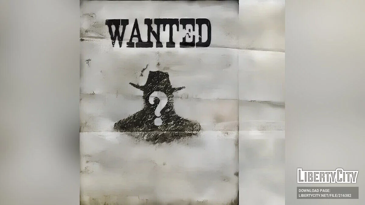 Улучшенные афиши розыска / Red Dead Redemption