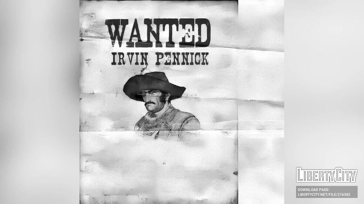 Улучшенные афиши розыска / Red Dead Redemption