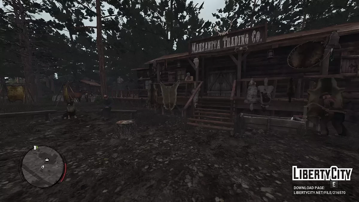 Улучшенные текстуры местности / Red Dead Redemption
