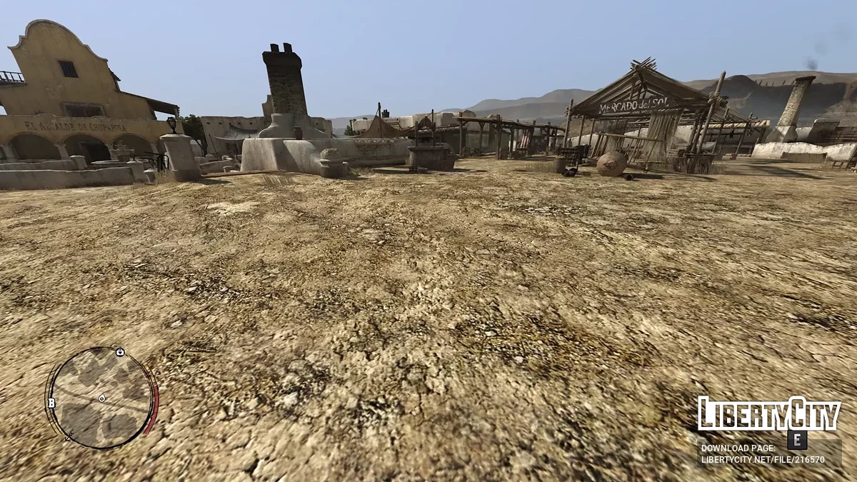 Улучшенные текстуры местности / Red Dead Redemption