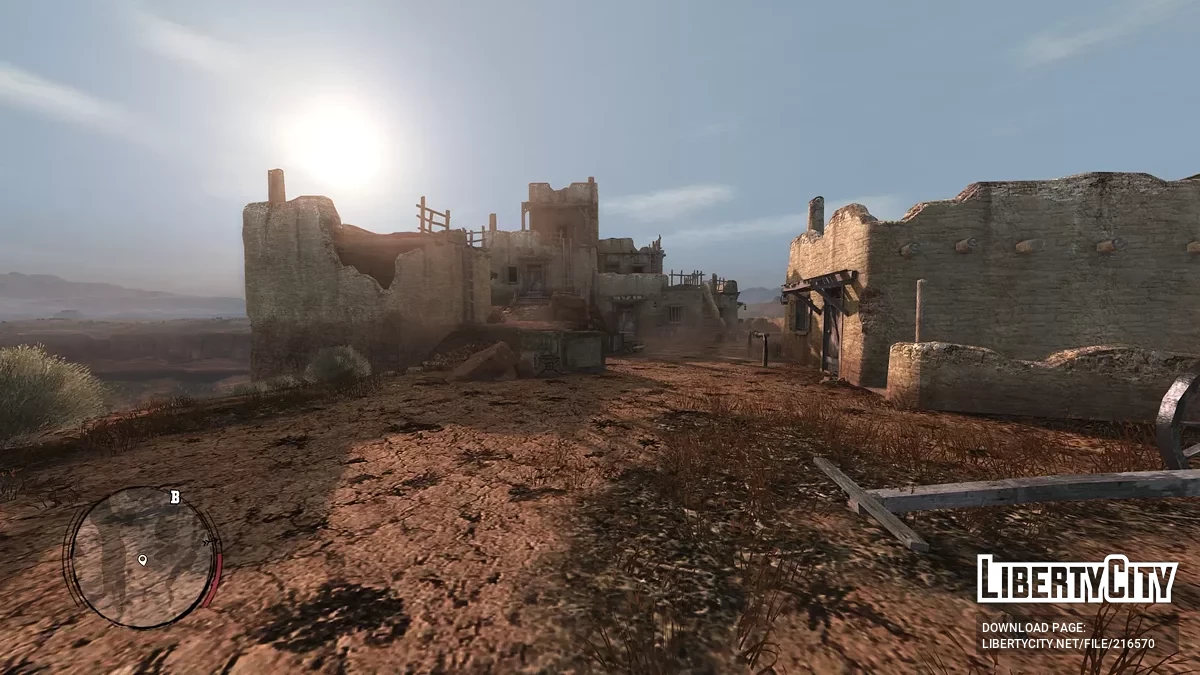 Улучшенные текстуры местности / Red Dead Redemption