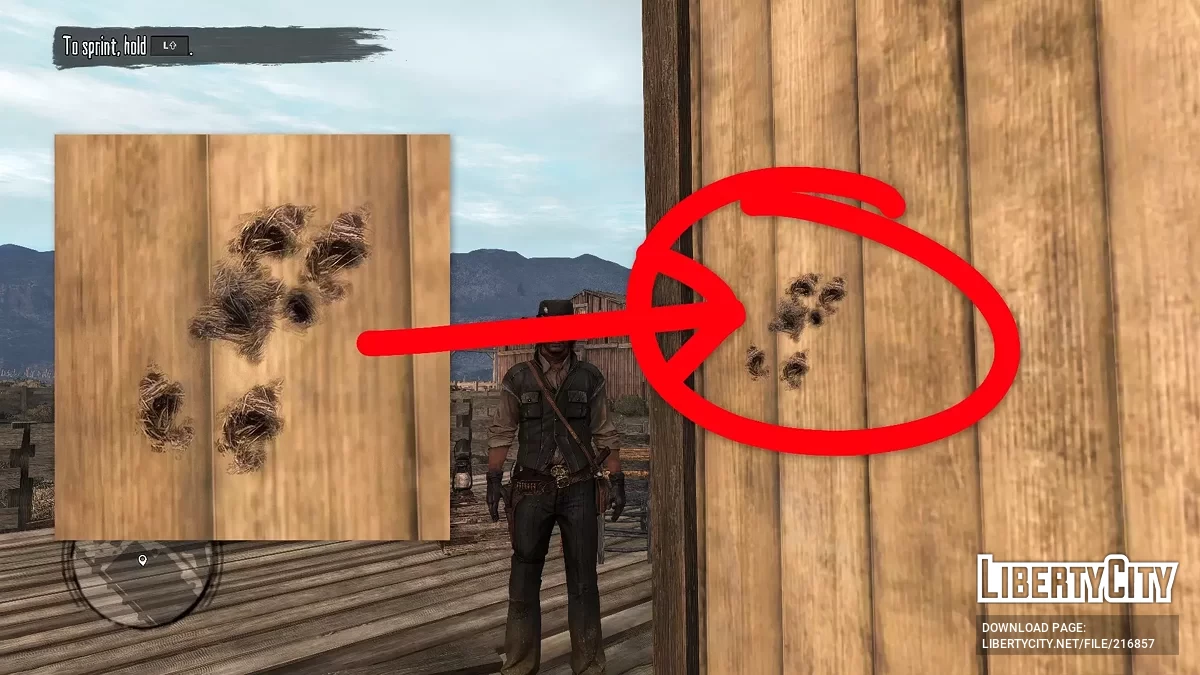 Улучшенные текстуры многих деталей / Red Dead Redemption