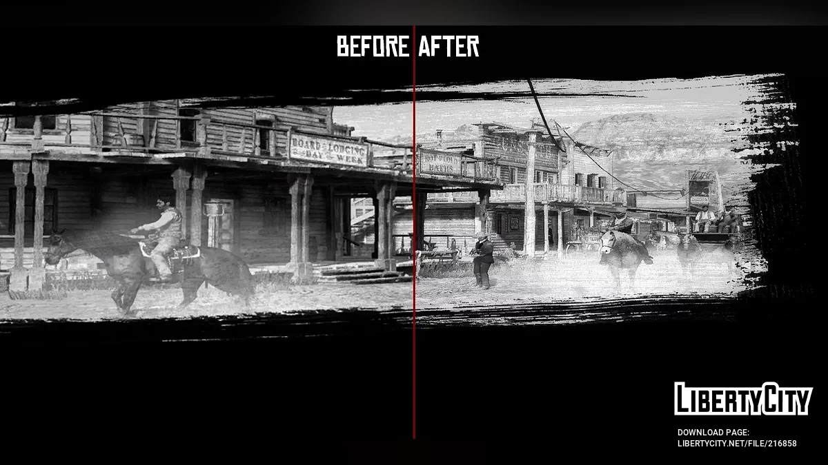 Улучшенные загрузочные экраны / Red Dead Redemption