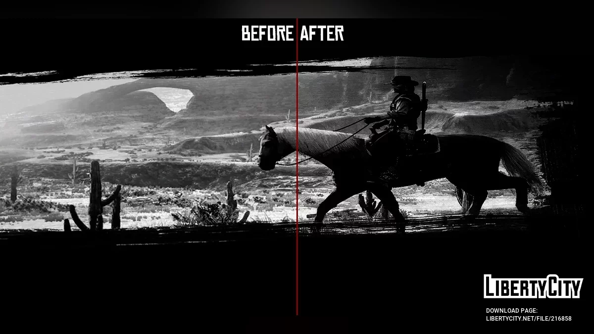 Улучшенные загрузочные экраны / Red Dead Redemption