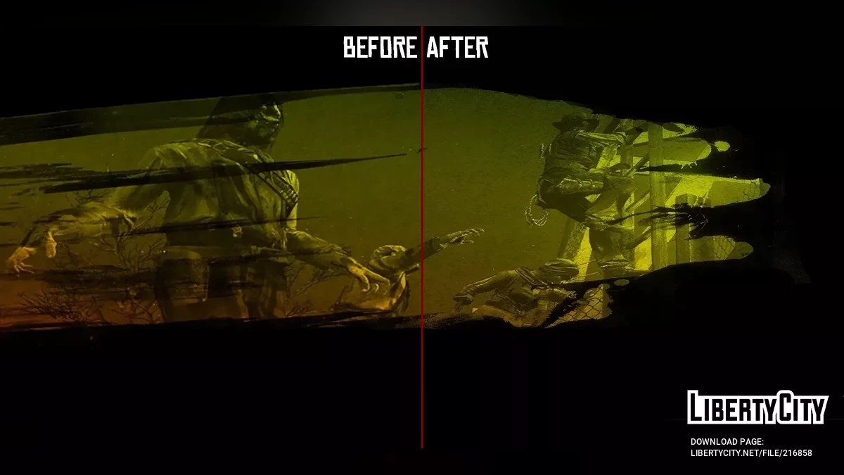 Улучшенные загрузочные экраны / Red Dead Redemption