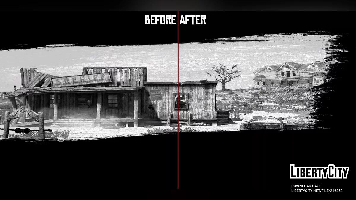 Улучшенные загрузочные экраны / Red Dead Redemption