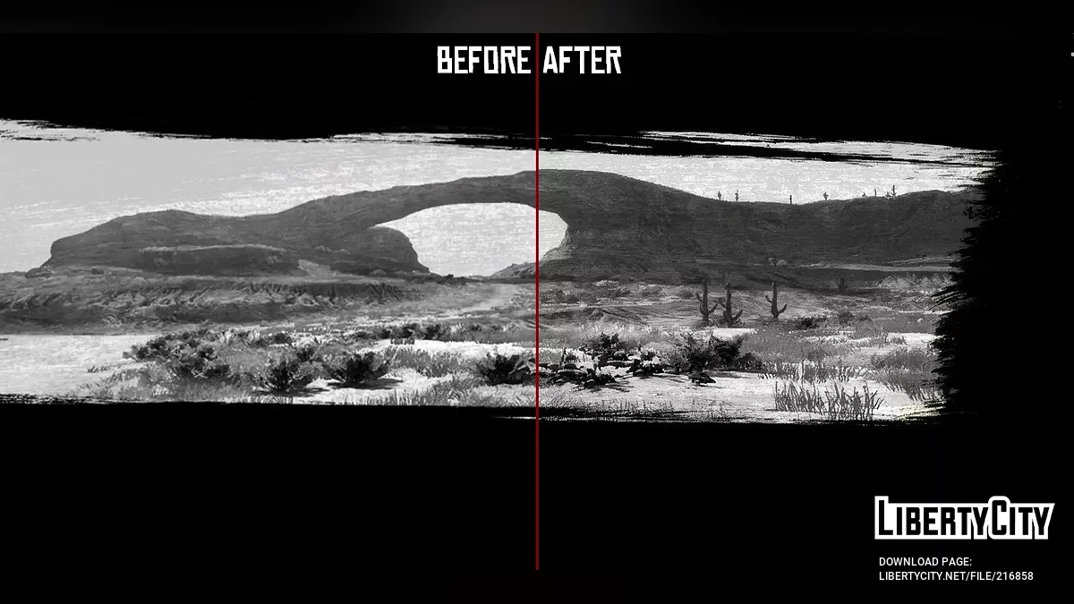 Улучшенные загрузочные экраны / Red Dead Redemption