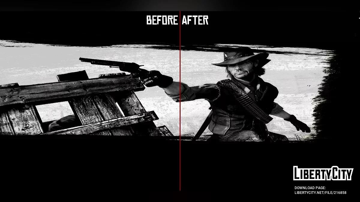 Улучшенные загрузочные экраны / Red Dead Redemption