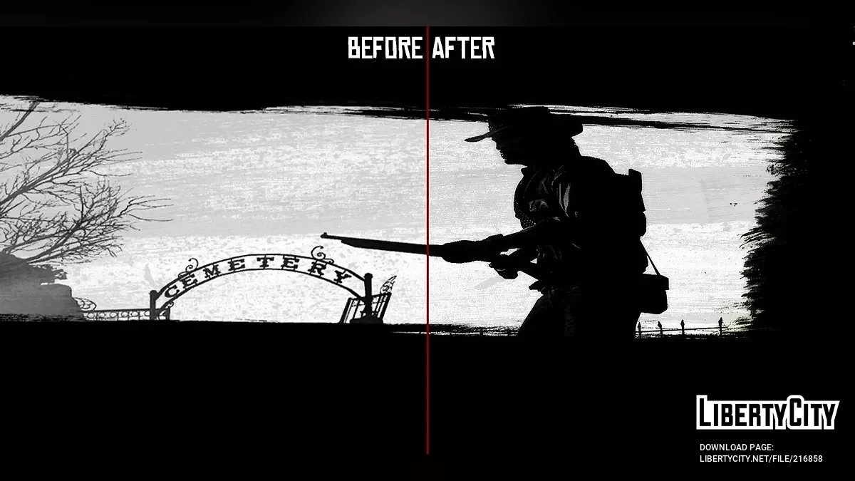 Улучшенные загрузочные экраны / Red Dead Redemption