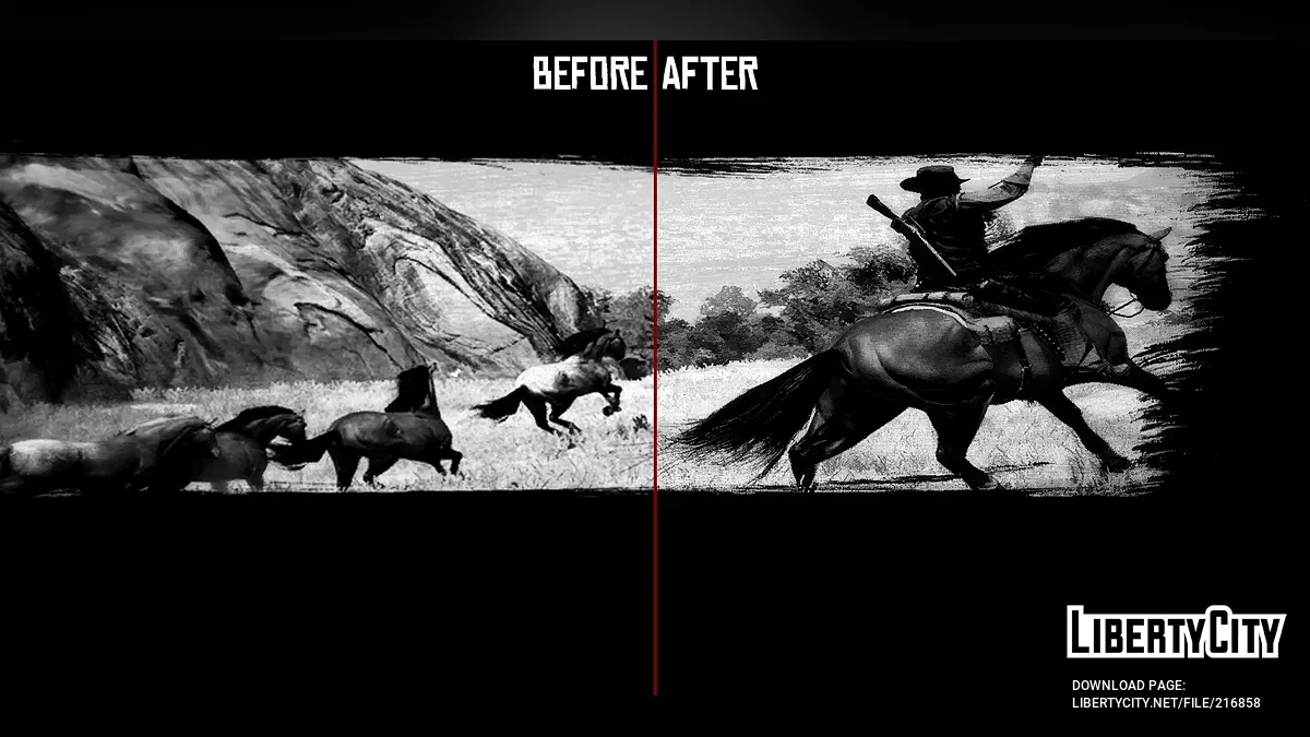 Улучшенные загрузочные экраны / Red Dead Redemption