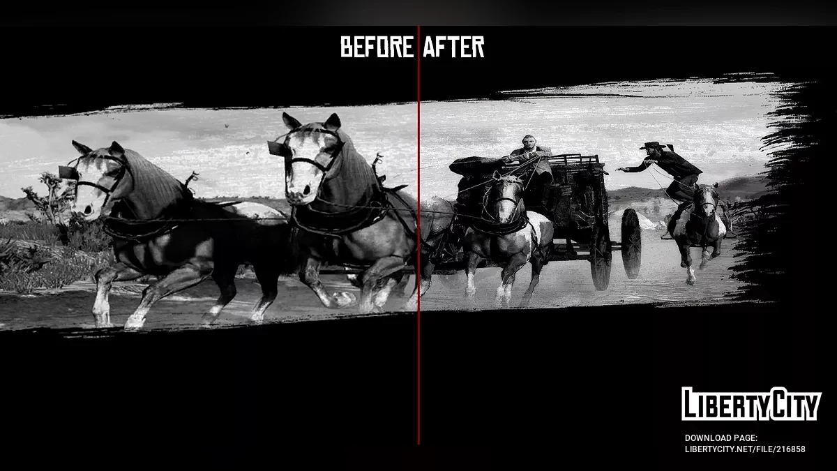 Улучшенные загрузочные экраны / Red Dead Redemption