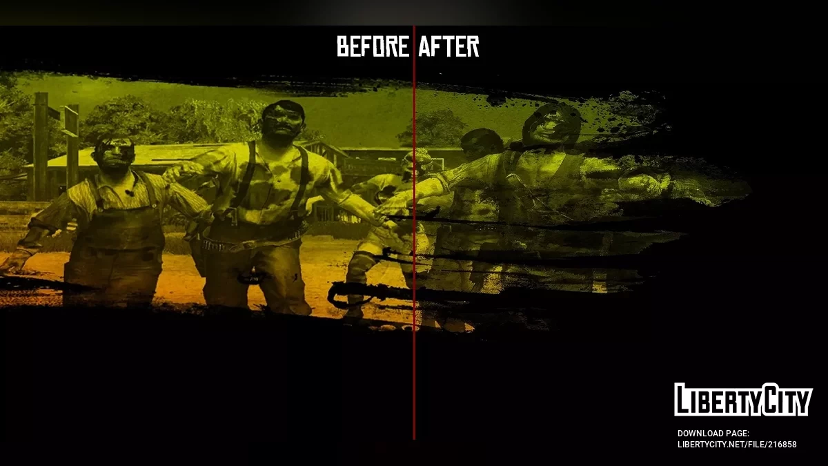 Улучшенные загрузочные экраны / Red Dead Redemption