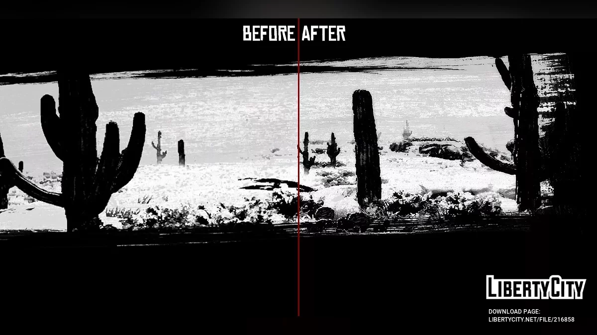 Улучшенные загрузочные экраны / Red Dead Redemption