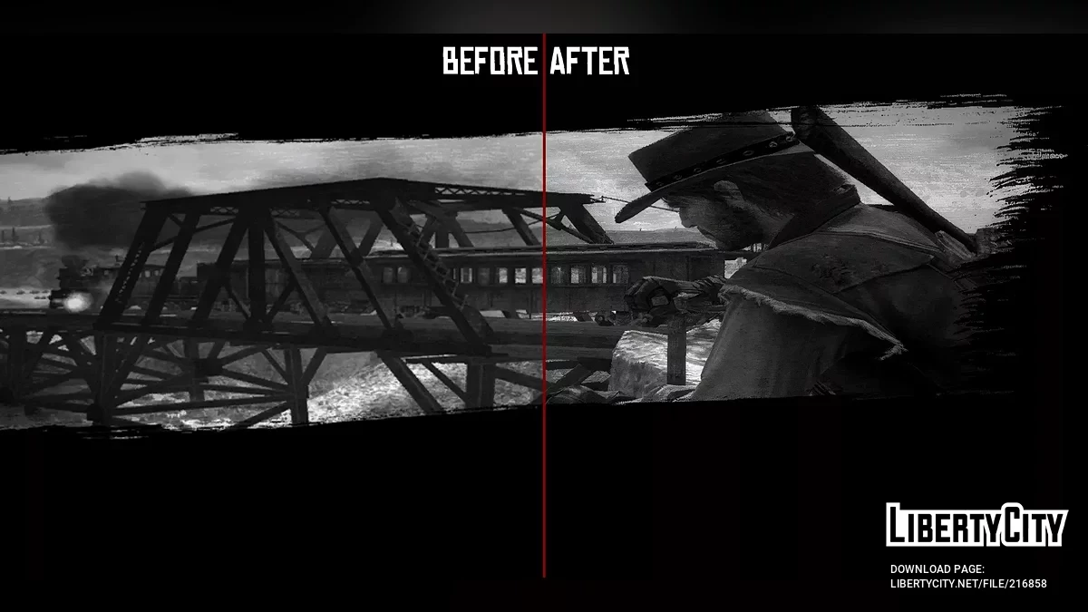 Улучшенные загрузочные экраны / Red Dead Redemption