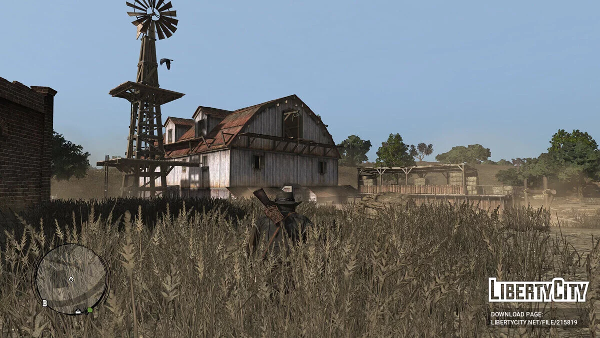 Улучшенные текстуры травы / Red Dead Redemption
