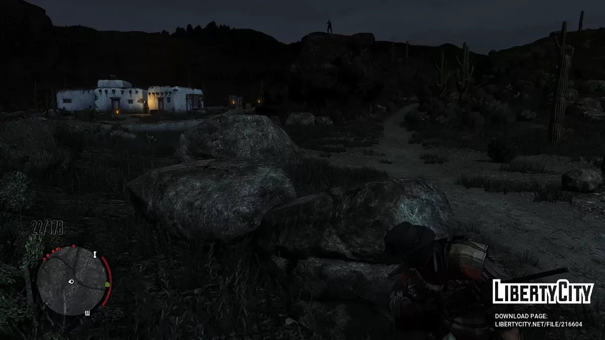Уменьшение иконок на мини-карте / Red Dead Redemption