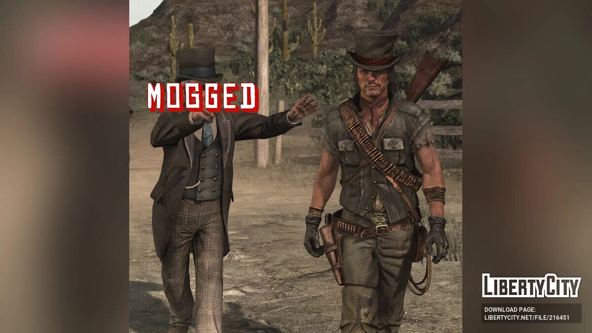 Великолепные усы Джона Марстона / Red Dead Redemption