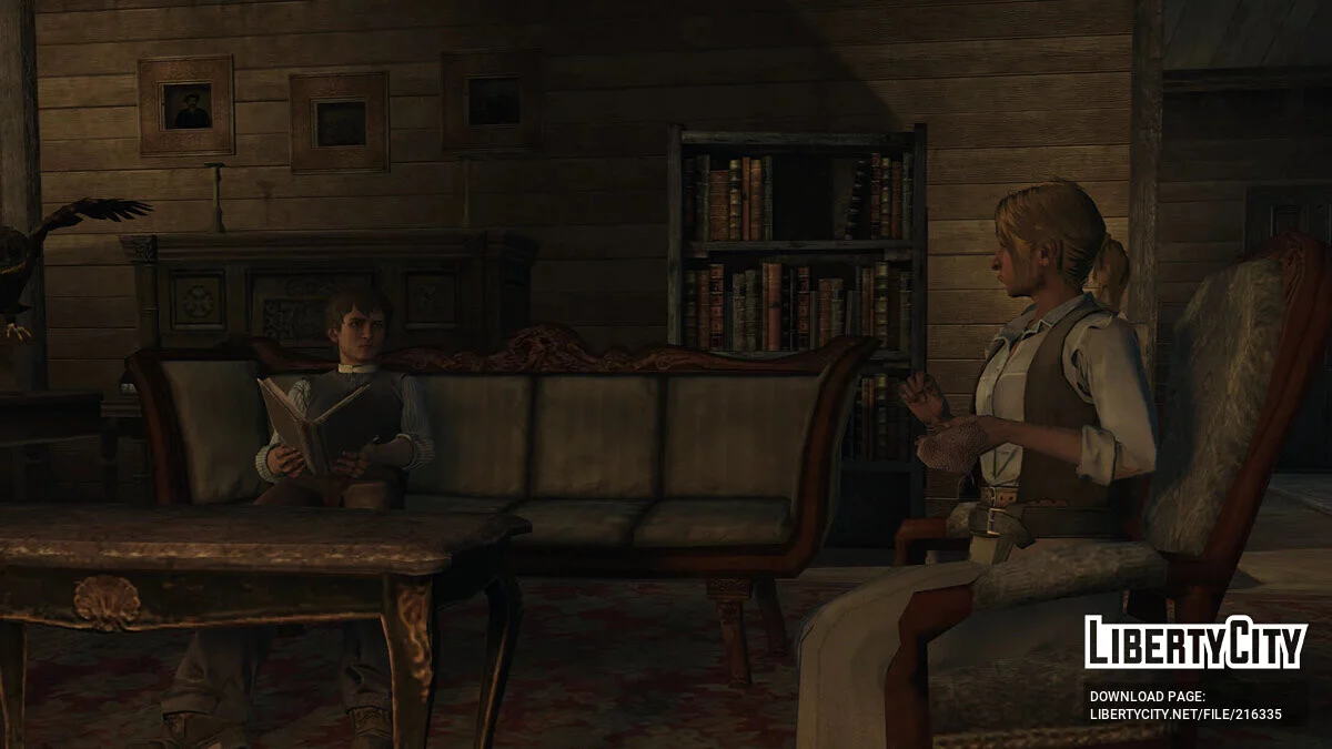 Замена Бонни на Эбигейл / Red Dead Redemption