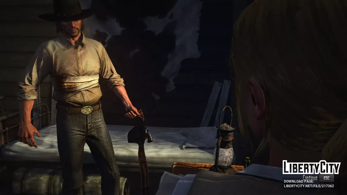 Шляпа из костюма смертельного убийцы для других нарядов / Red Dead Redemption