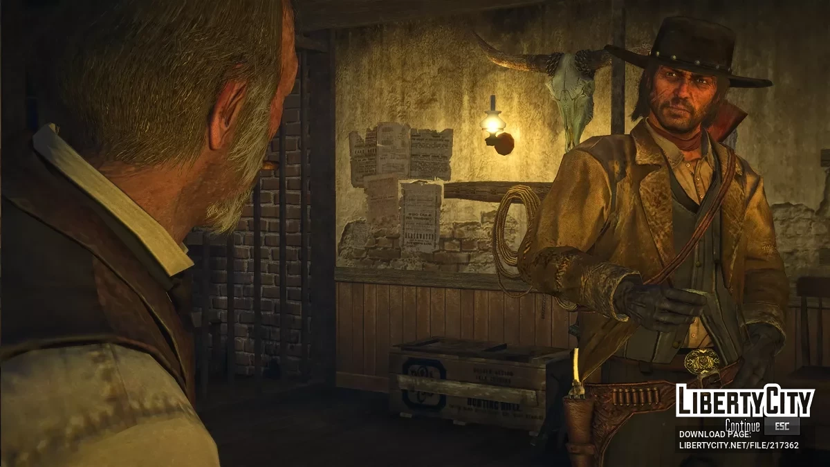 Шляпа из костюма смертельного убийцы для других нарядов / Red Dead Redemption