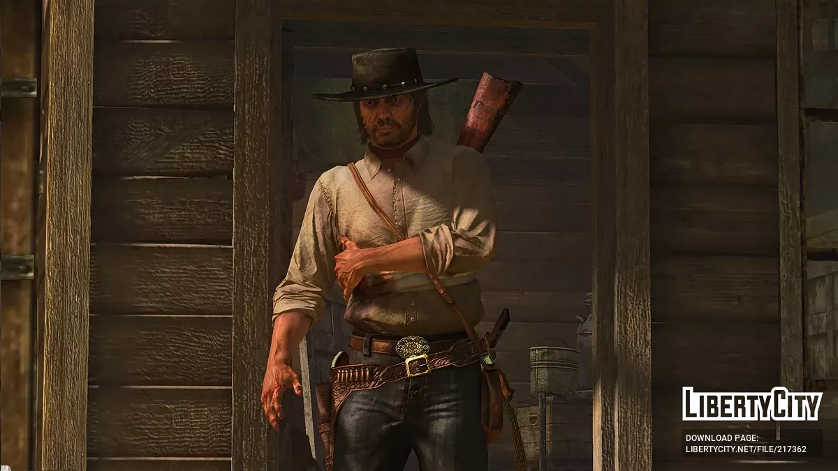 Шляпа из костюма смертельного убийцы для других нарядов / Red Dead Redemption