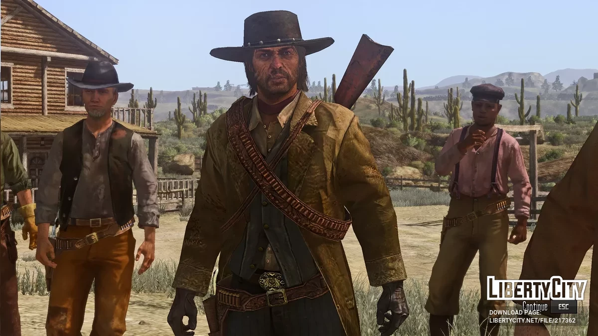 Шляпа из костюма смертельного убийцы для других нарядов / Red Dead Redemption