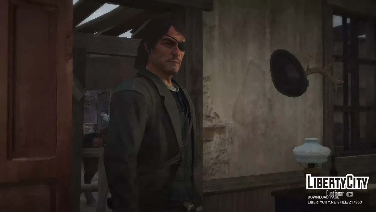 Суровый Джон Марстон с усами / Red Dead Redemption