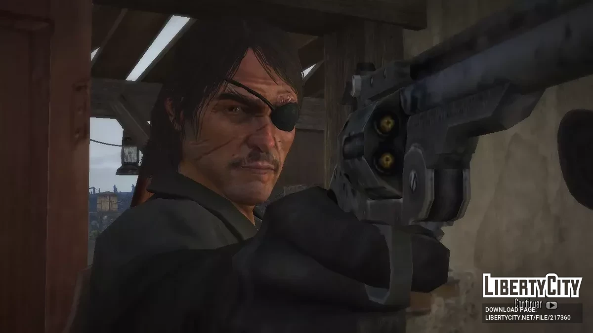 Суровый Джон Марстон с усами / Red Dead Redemption