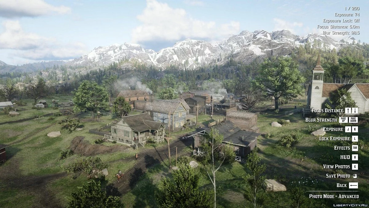 Продвинутый фоторежим / Red Dead Redemption 2