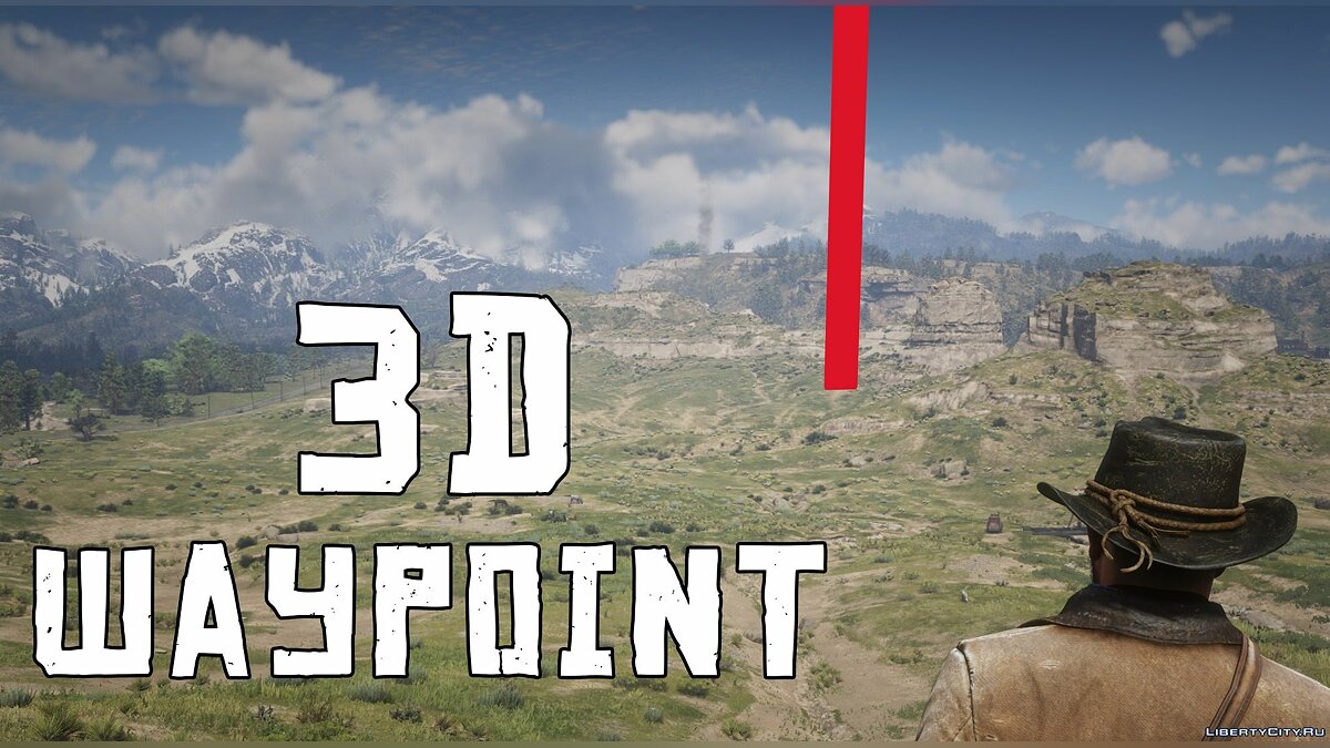 3D метка для Red Dead Redemption 2  - Картинка #1