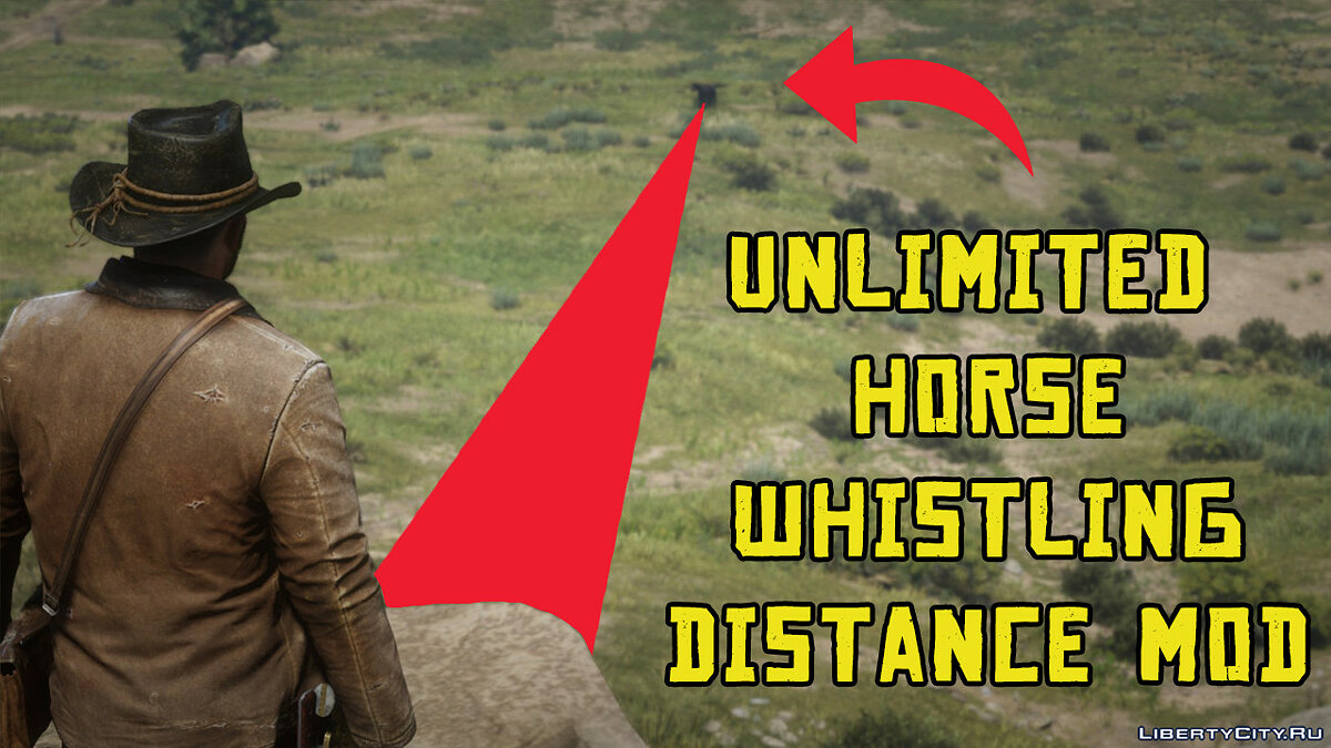 Неограниченное расстояние свиста лошади для Red Dead Redemption 2  - Картинка #1