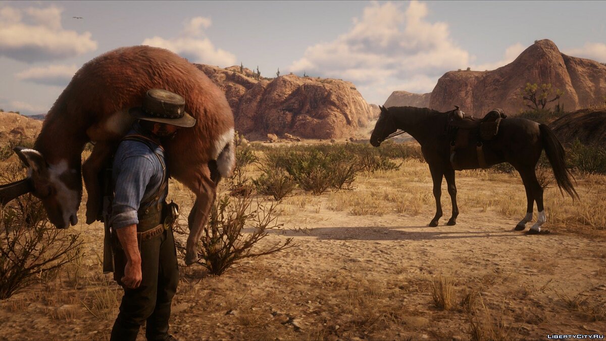 Неограниченное расстояние свиста лошади для Red Dead Redemption 2  - Картинка #2