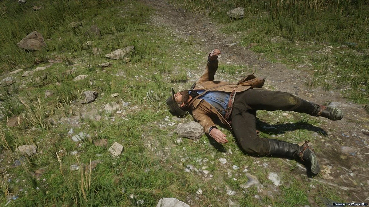 Замедление при падении / Red Dead Redemption 2