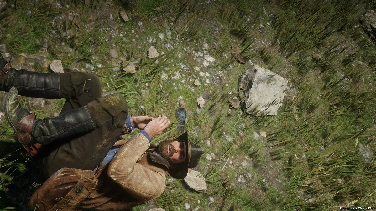 Замедление при падении / Red Dead Redemption 2