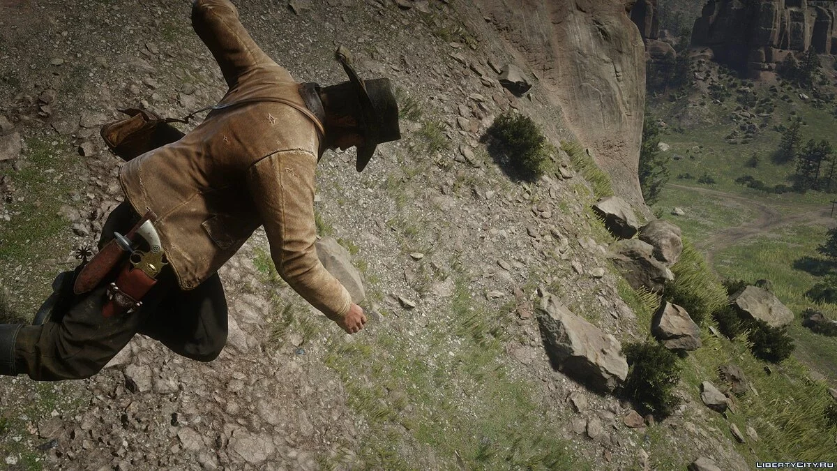 Замедление при падении / Red Dead Redemption 2