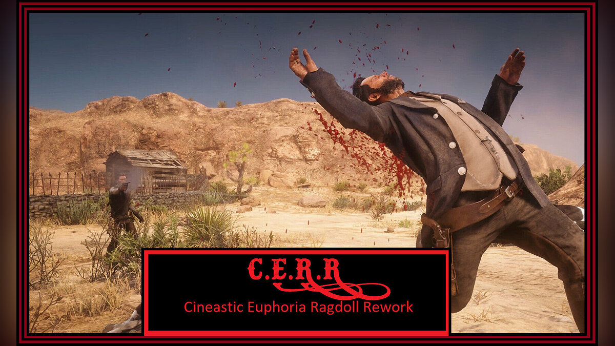 Скачать Cineastic Euphoria Ragdoll Rework (C.E.R.R) [1.0.8] для Red Dead  Redemption 2