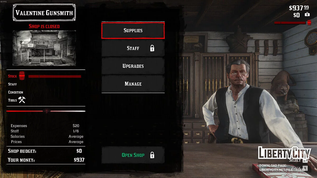 Gunsmith Business [0.3.2] / Red Dead Redemption 2