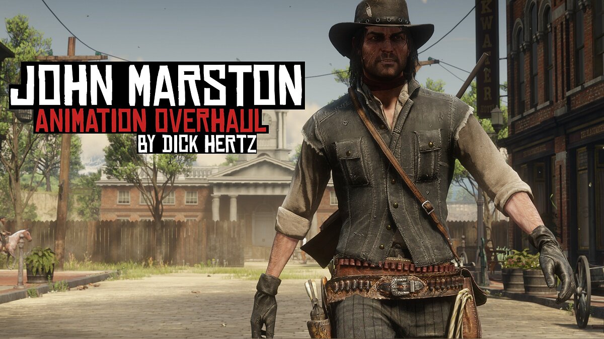 Скачать John Marston Animation Overhaul [2.7] для Red Dead Redemption 2