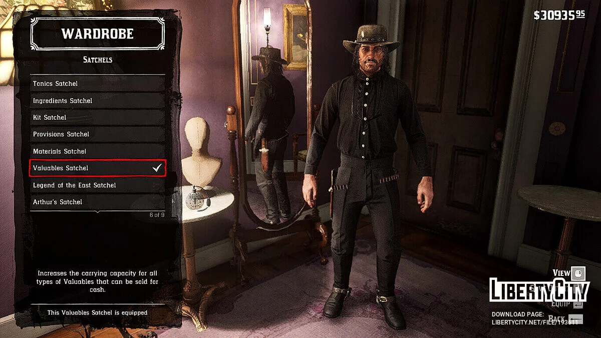 Restored Clothes in Wardrobe [1.0.0] / Red Dead Redemption 2