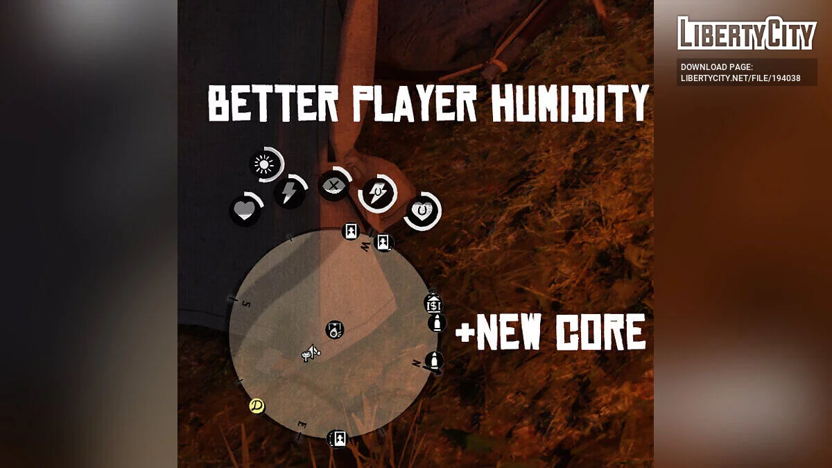 Better Player Humidity [1.3.0] / Red Dead Redemption 2