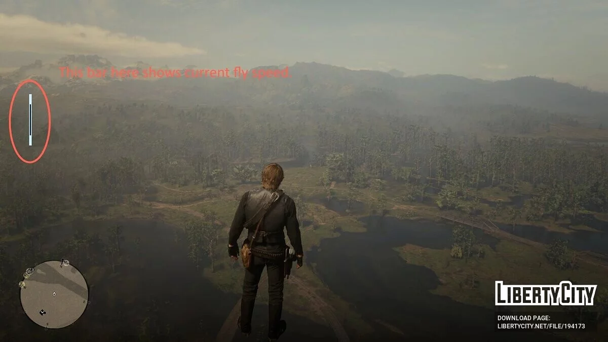 Fly Mod [1.0.4] / Red Dead Redemption 2