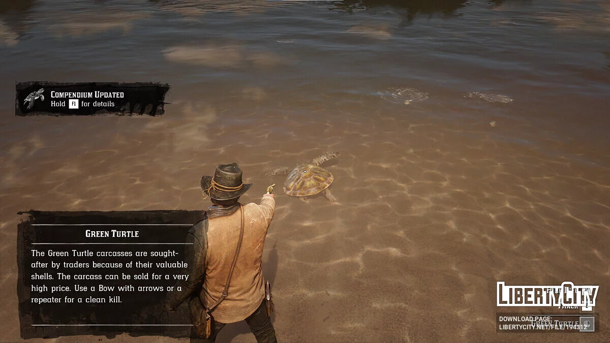 Green Turtle Restored [1.1.0] / Red Dead Redemption 2