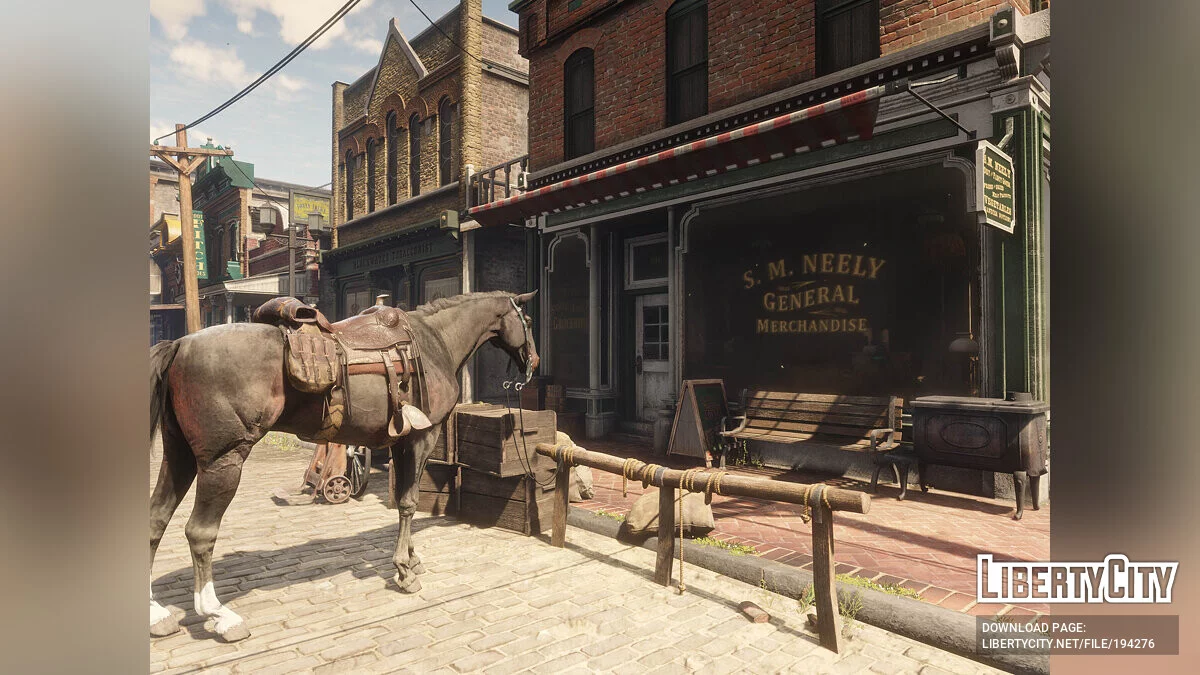 Missing Hitching Post [2.0.0] / Red Dead Redemption 2