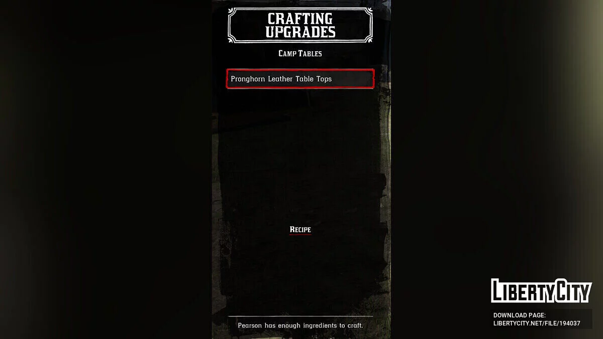 Only legendary hunting [1.0] / Red Dead Redemption 2