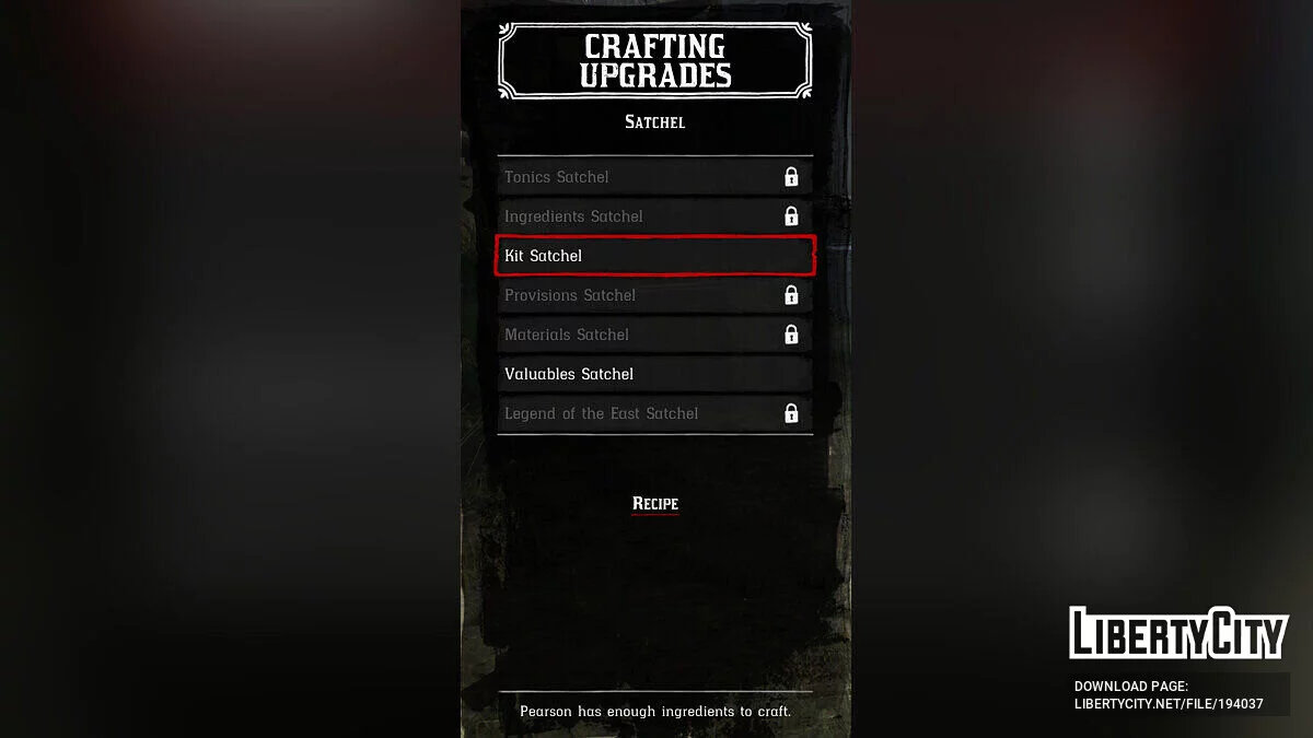 Only legendary hunting [1.0] / Red Dead Redemption 2