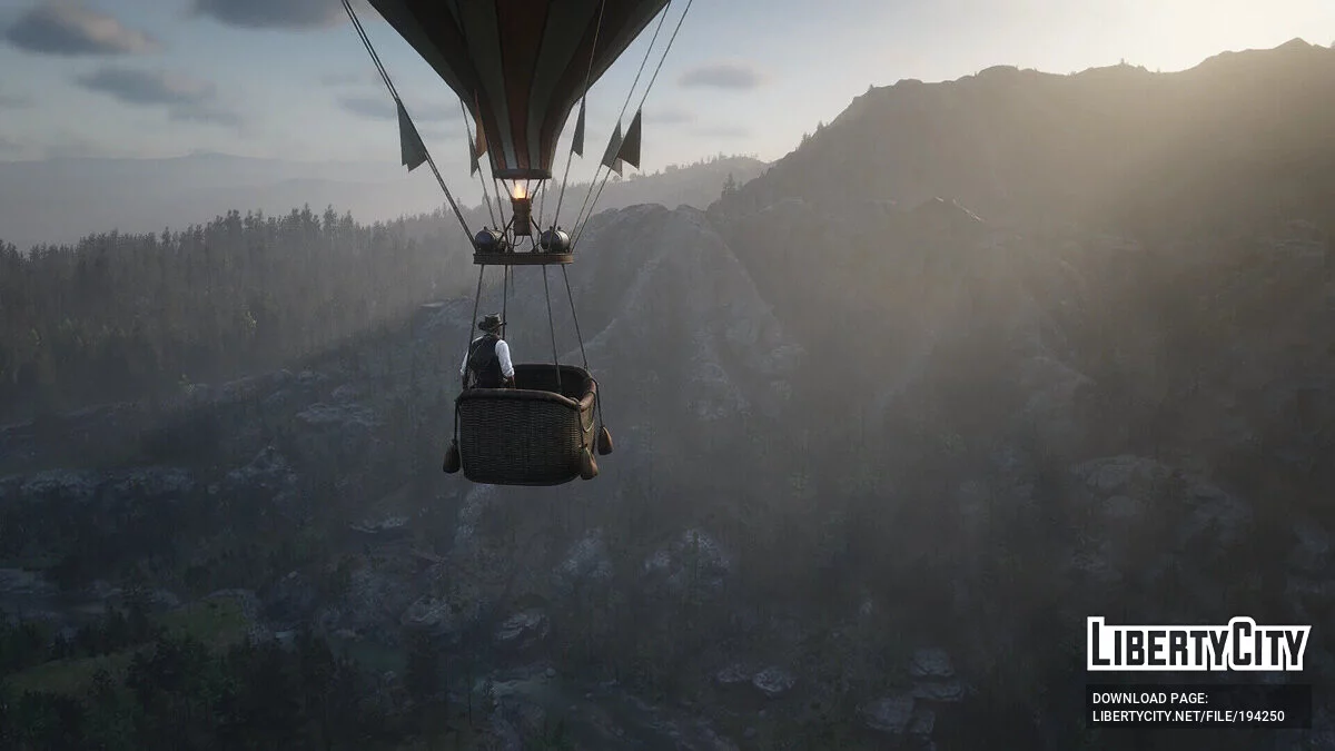 Realistic Hot Air Balloon [1.0.1] / Red Dead Redemption 2
