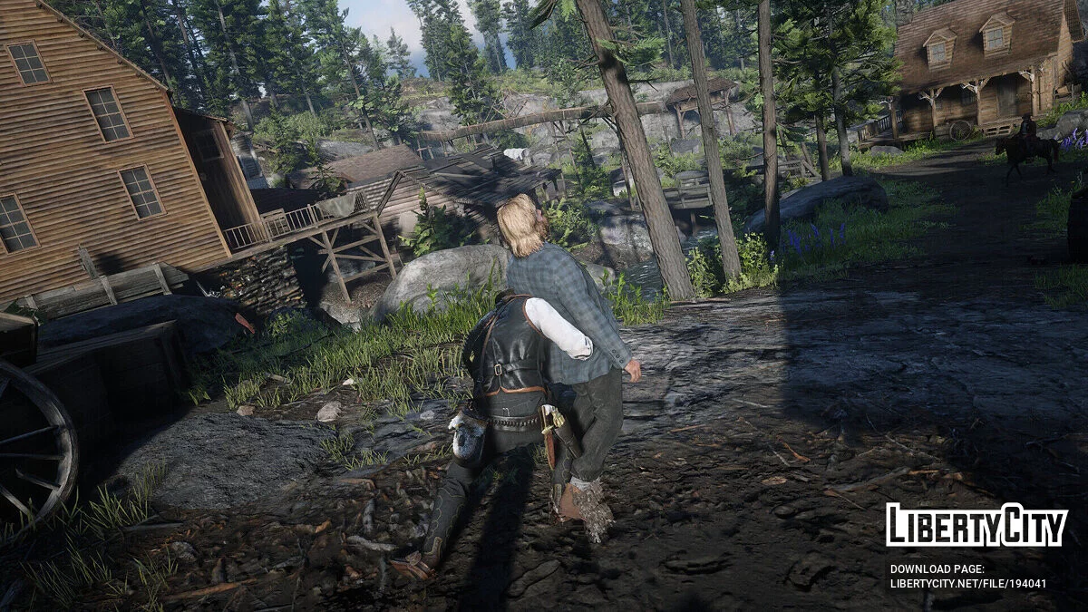 Shove instead of tackle [1.0.0] / Red Dead Redemption 2