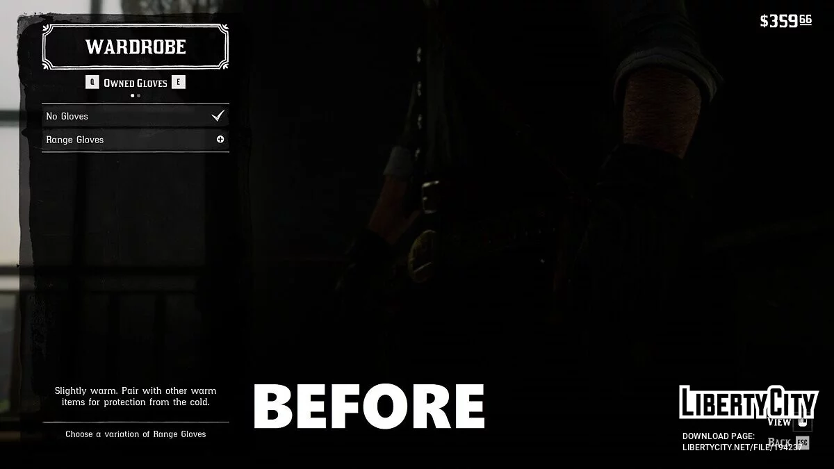 Valentine Hotel Room Lighting Fixed [1.0.2] / Red Dead Redemption 2