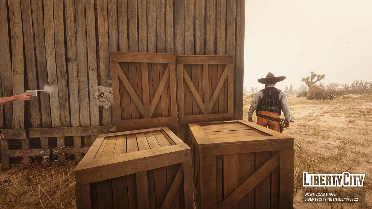 Пули проходят сквозь объекты / Red Dead Redemption 2